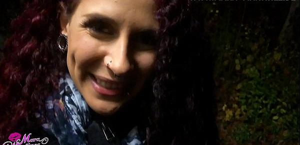  T*nder-Date eskaliert - Spermabombe im Gesicht von Mara Martinez!